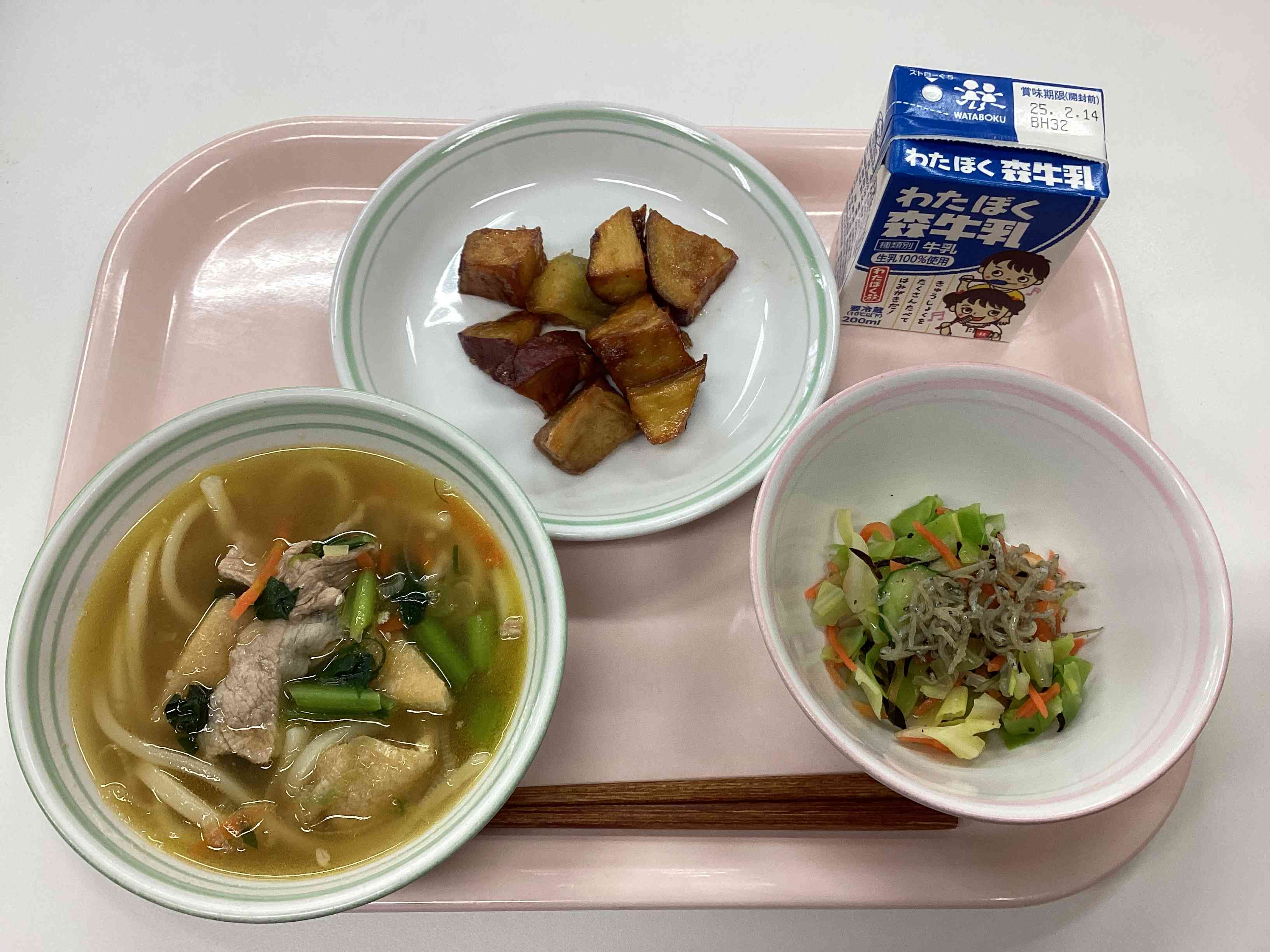 2月6日木曜日給食の写真