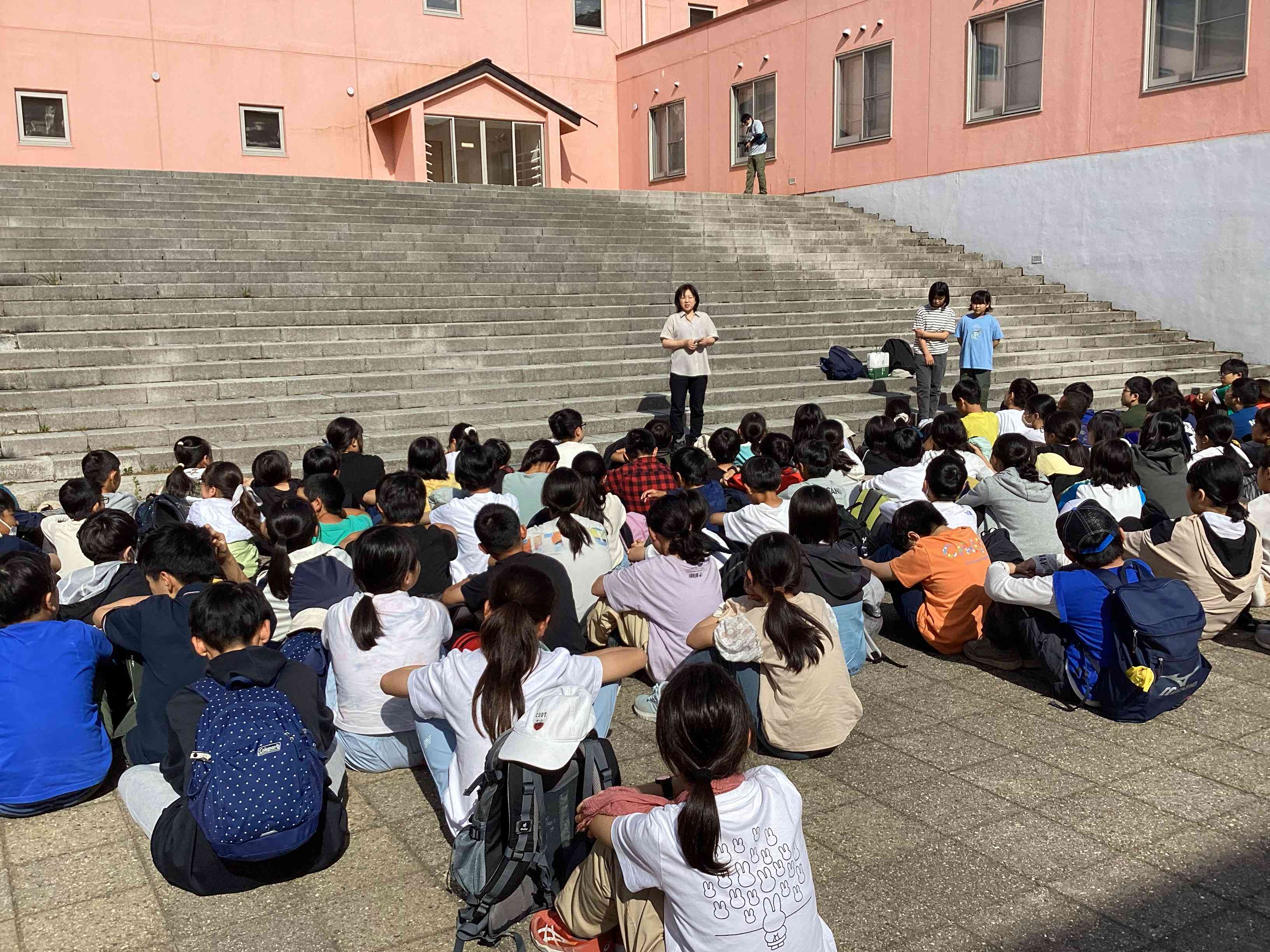 05 開校式 - R07自然教室（6年生） - 学校ブログ - 連雀学園 三鷹市立
