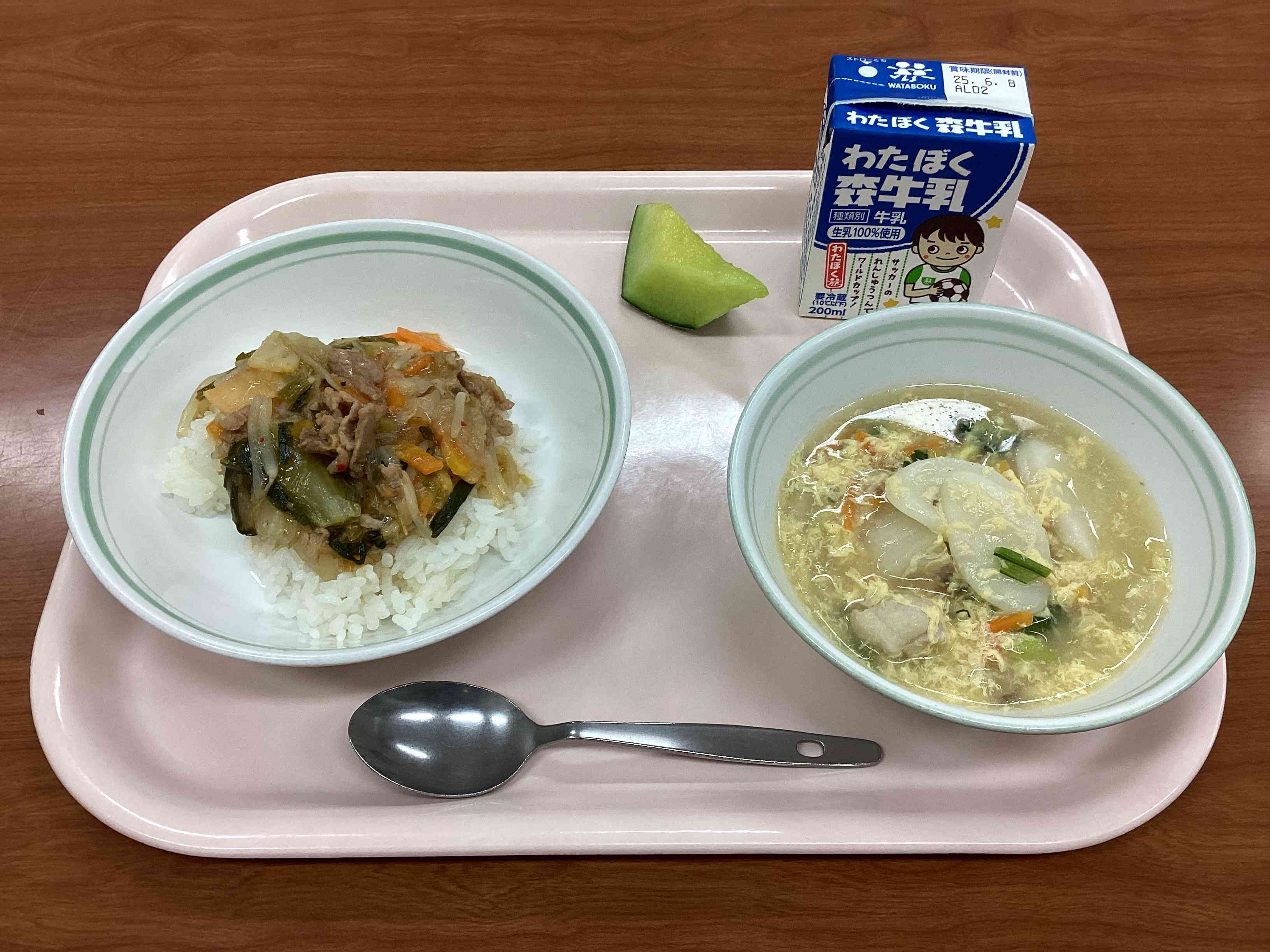 ６月2日月曜日給食の写真
