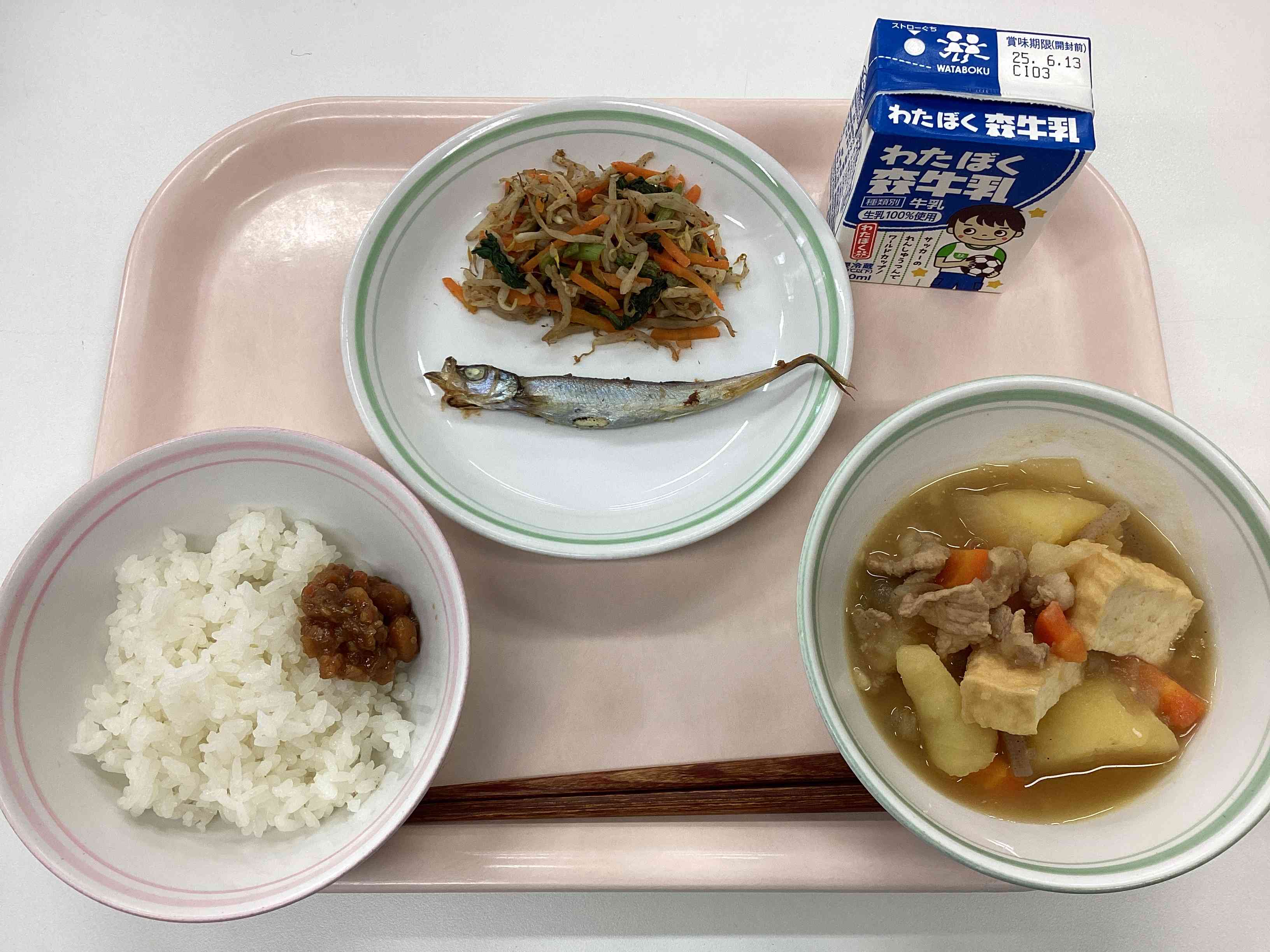 6月5日木曜日給食の写真