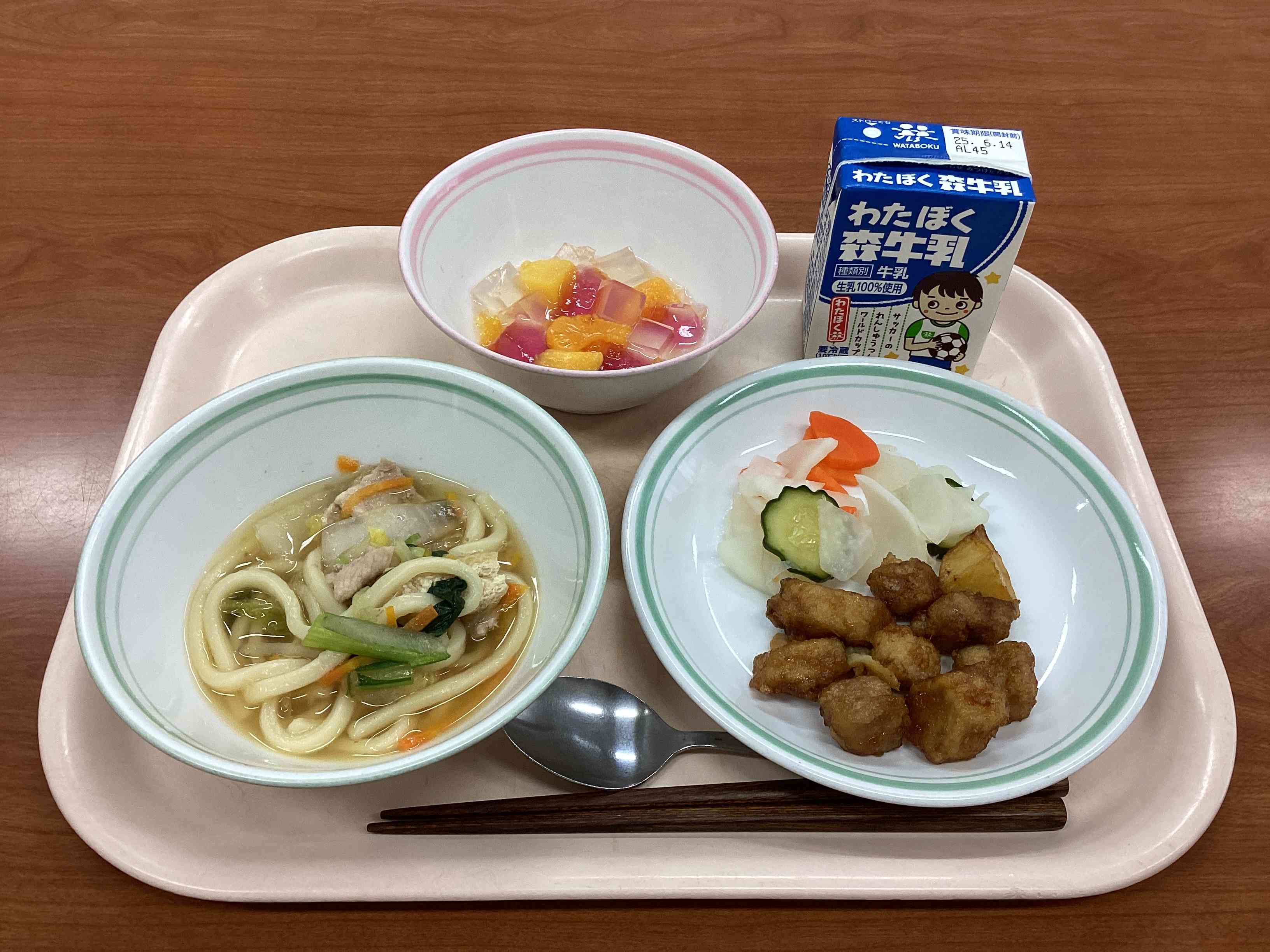 6月6日金曜日給食の写真
