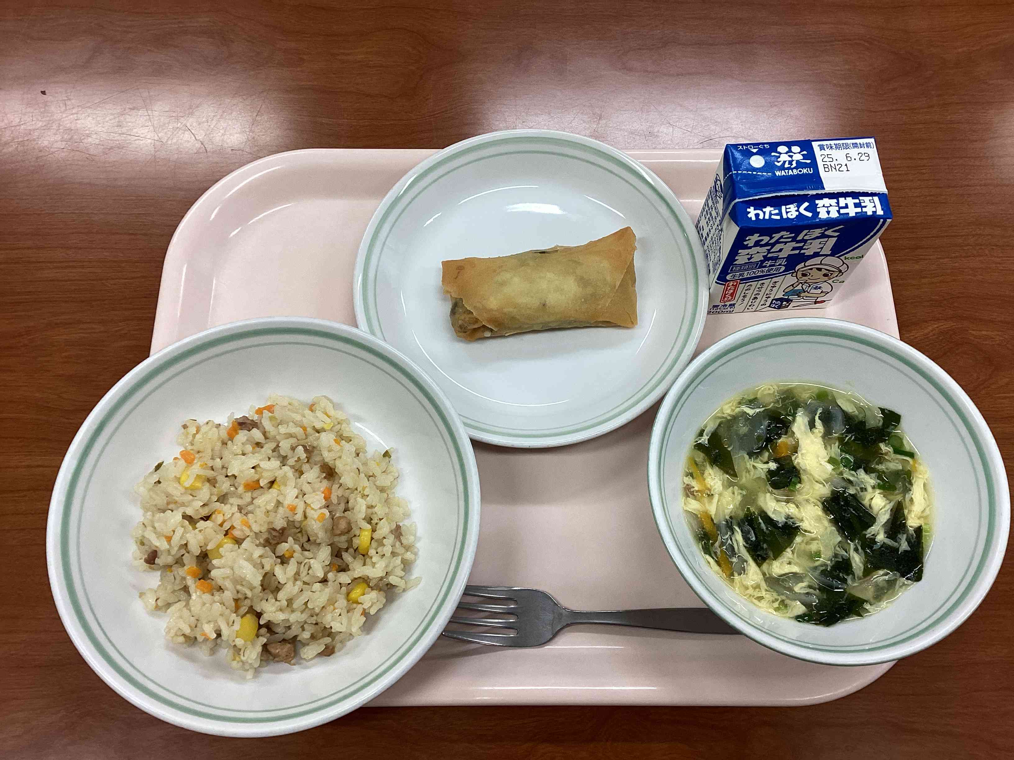 6月23日月曜日給食の写真