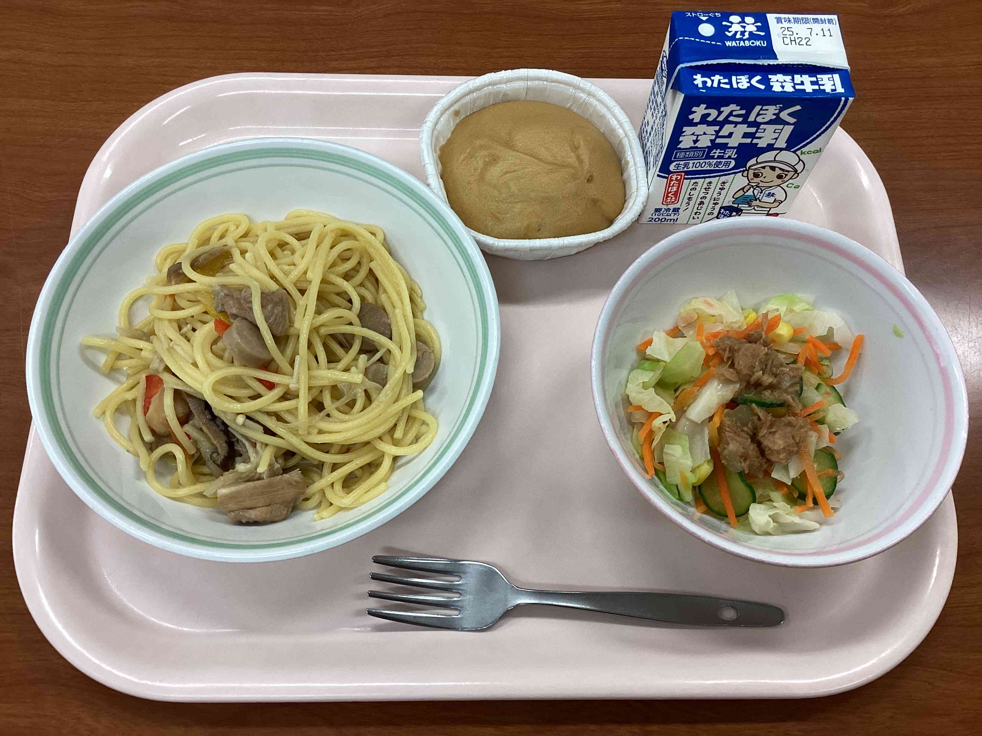 7月3日木曜日給食の写真
