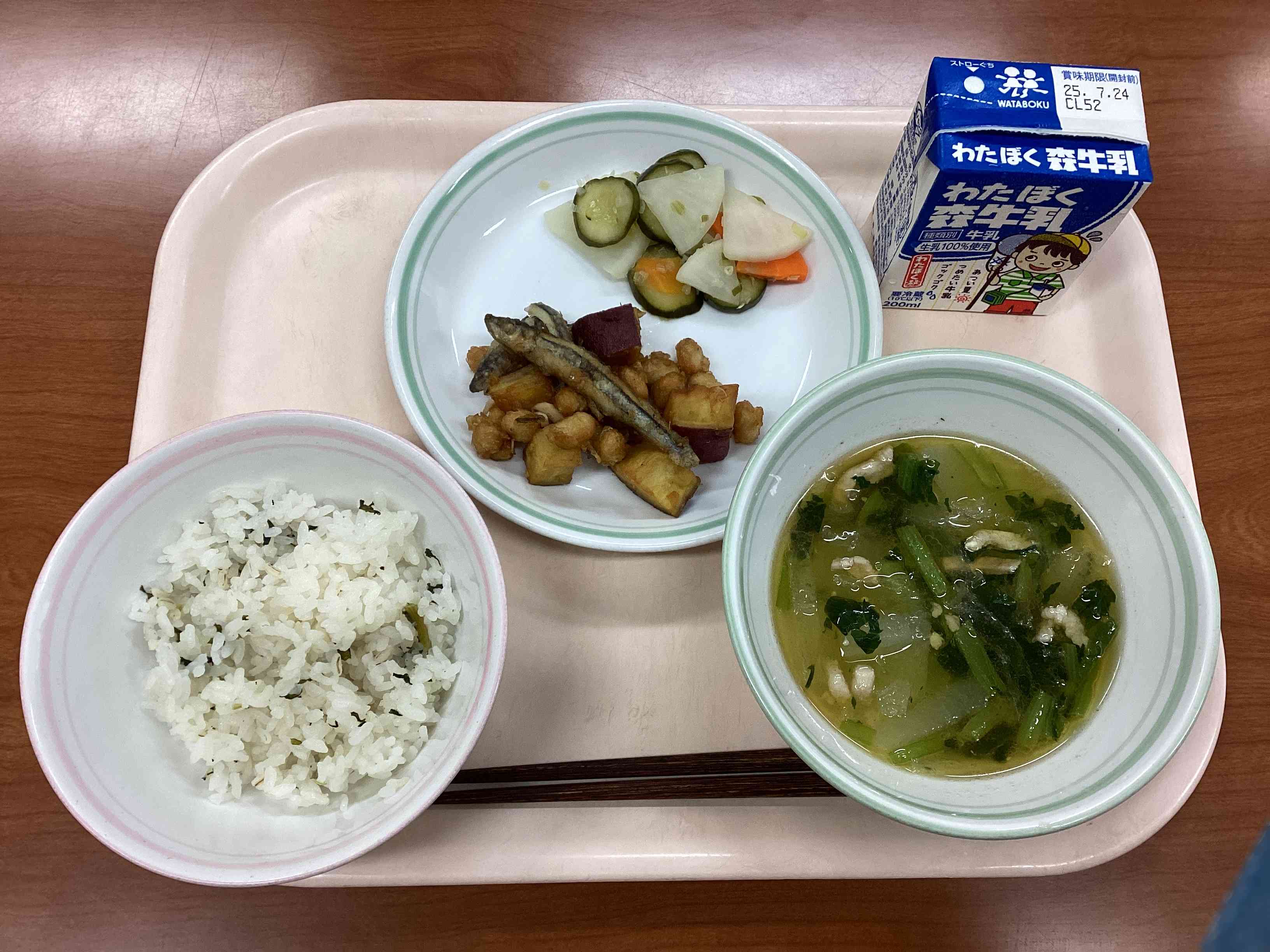 7月16日水曜日給食の写真