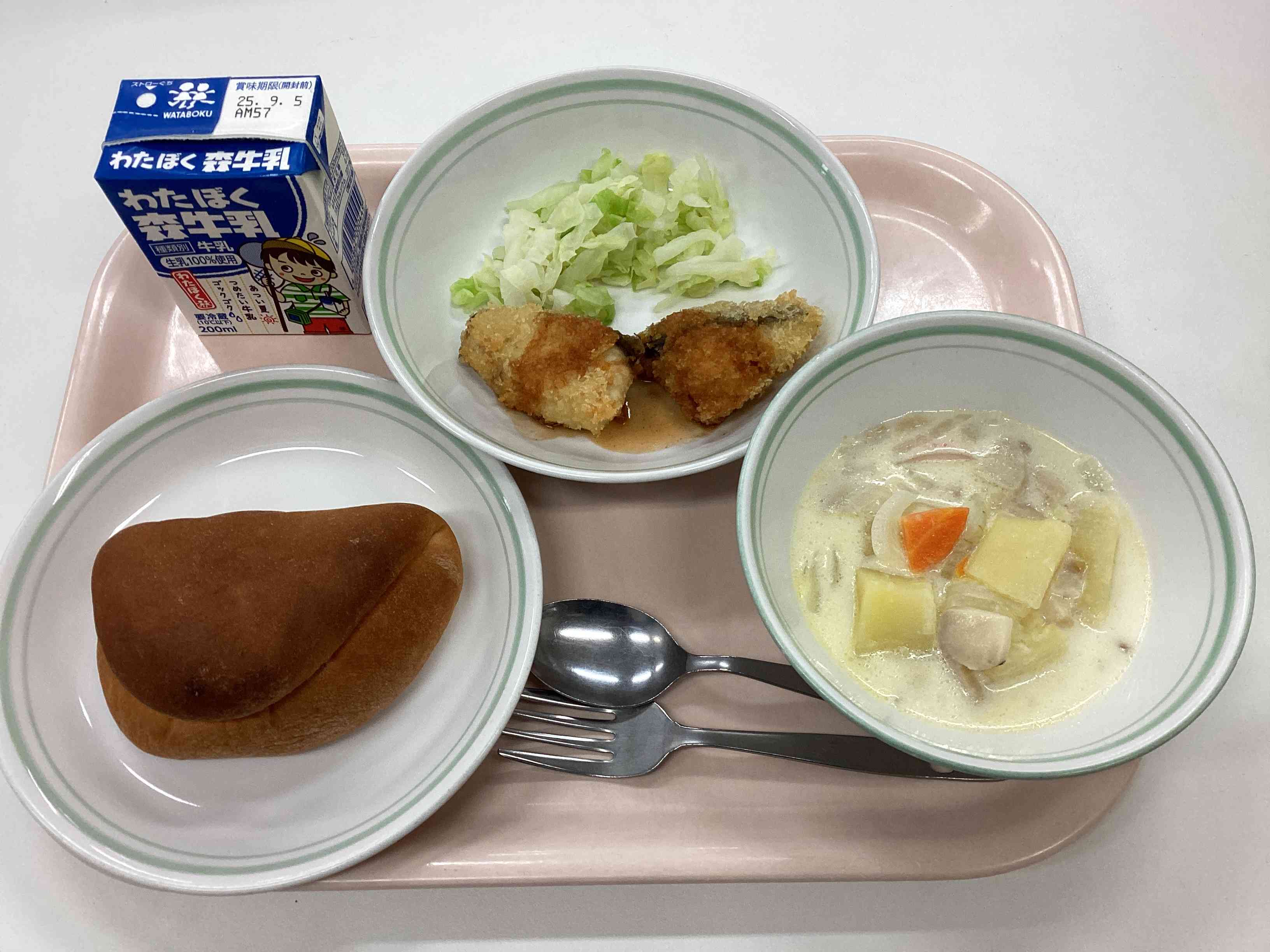 8月28日木曜日給食の写真