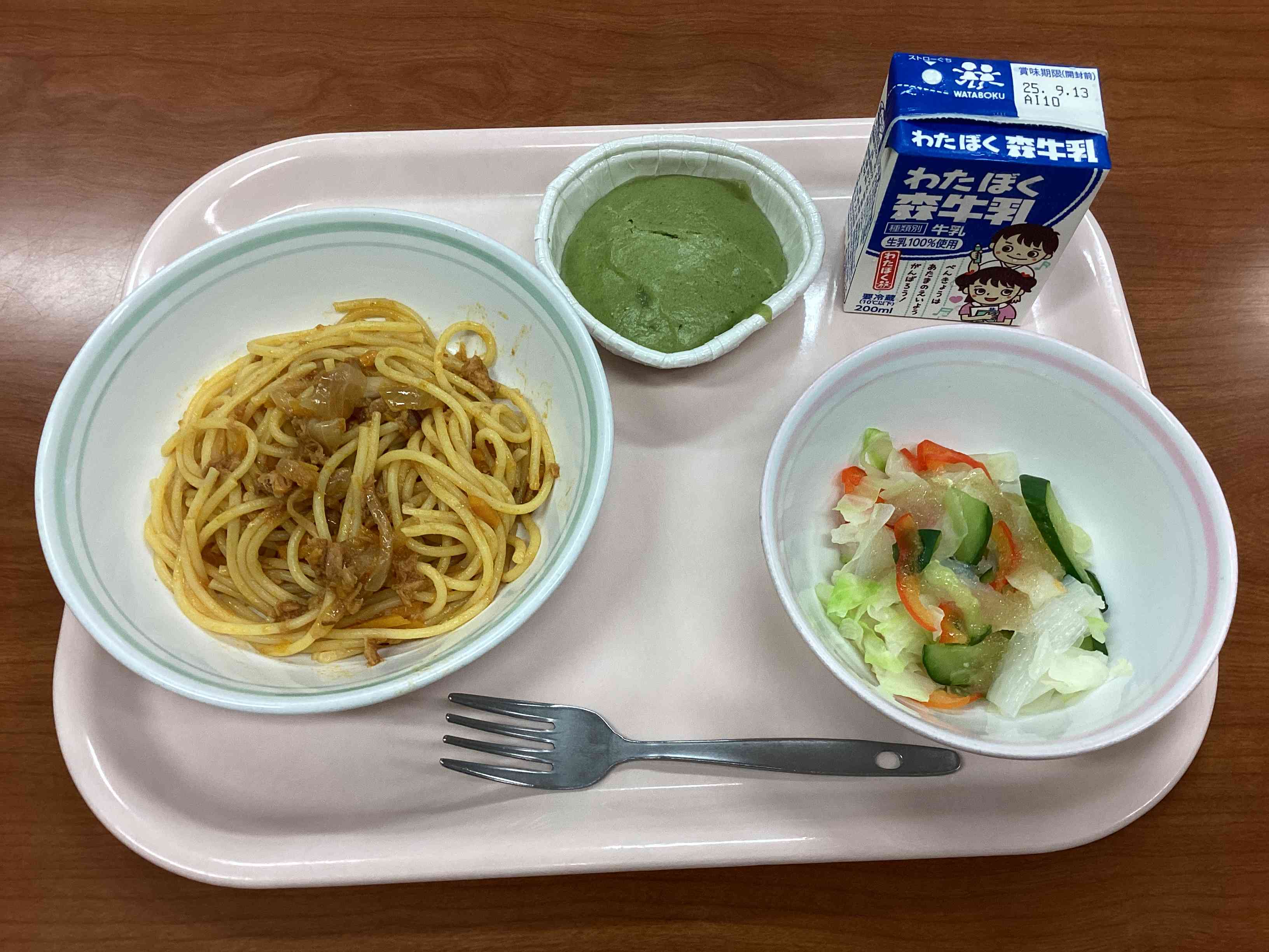 9月5日金曜日給食の写真
