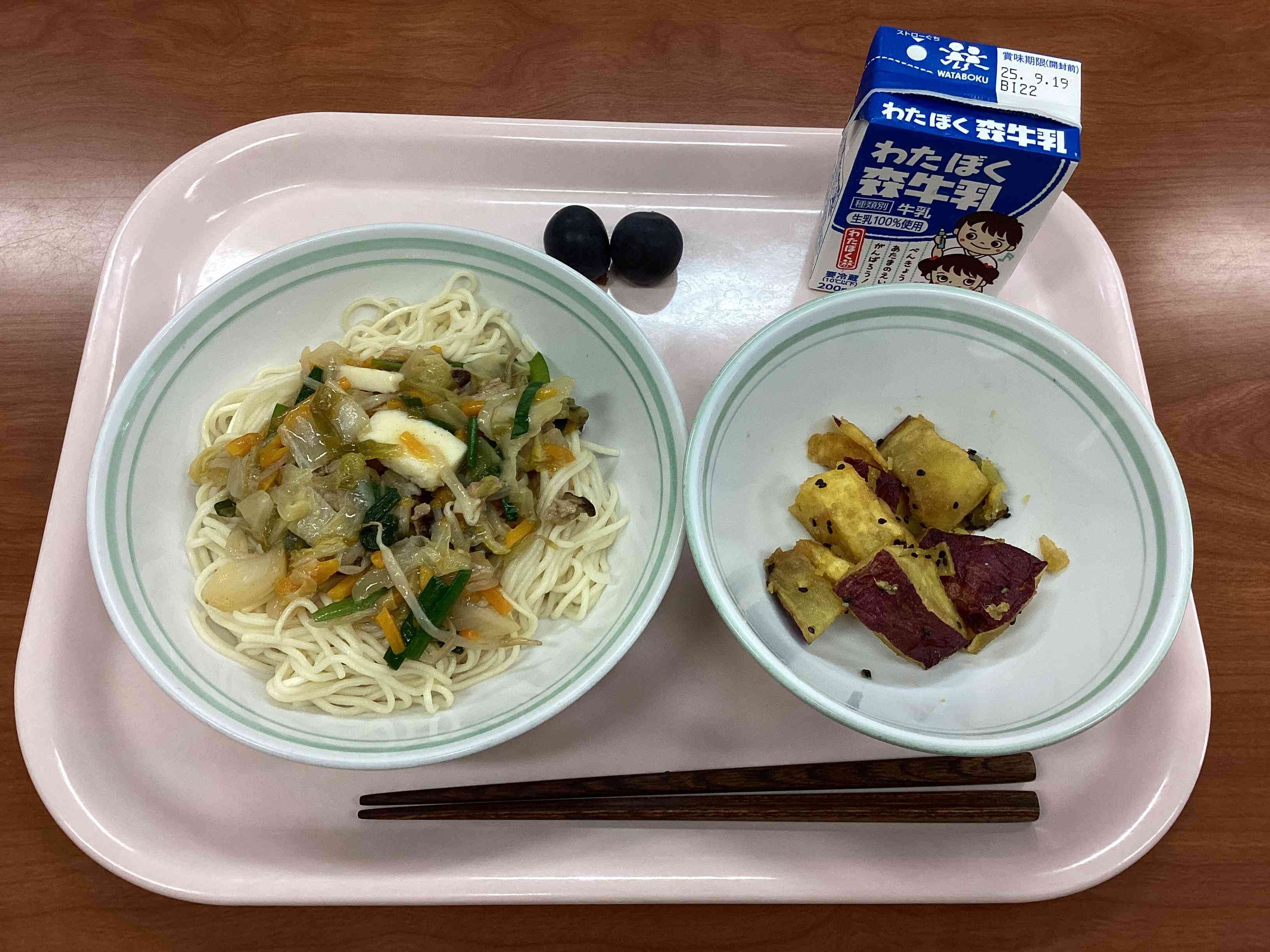 9月11日木曜日給食の写真