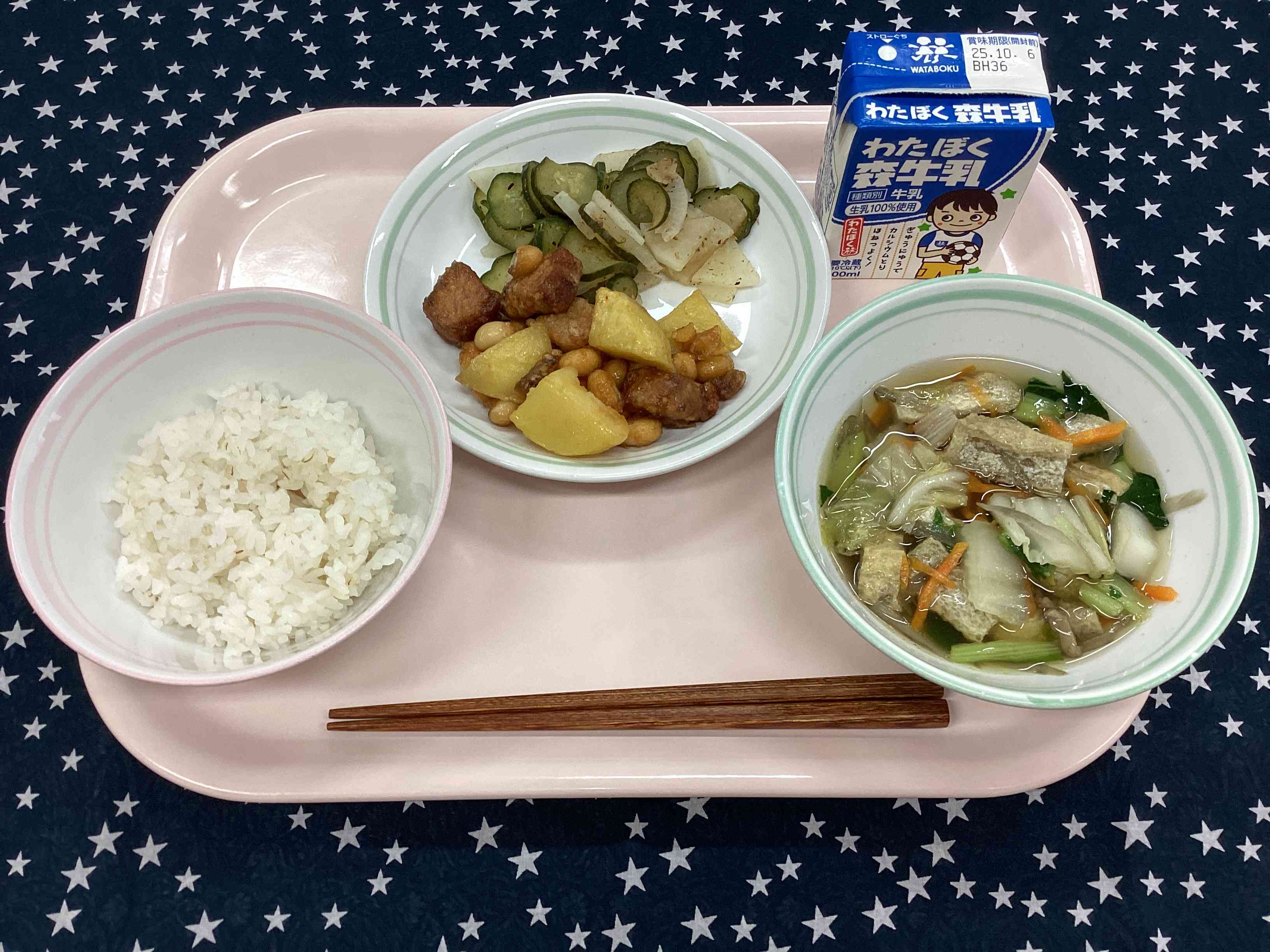 9月30日火曜日給食の写真