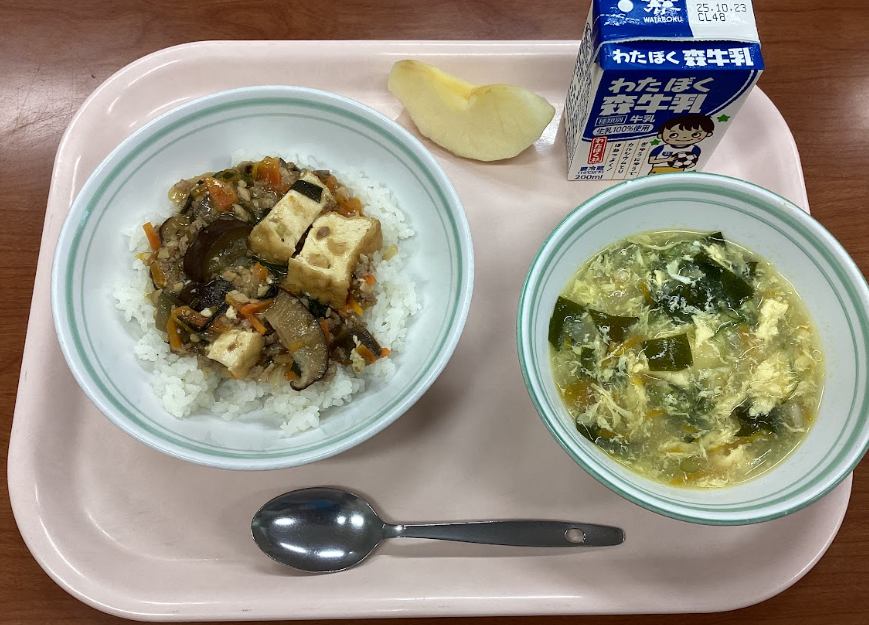 10月15日水曜日給食の写真