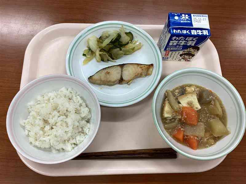 11月12日水曜日給食の写真
