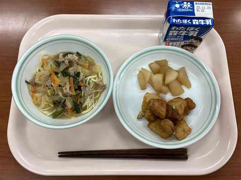 11月18日火曜日給食の写真