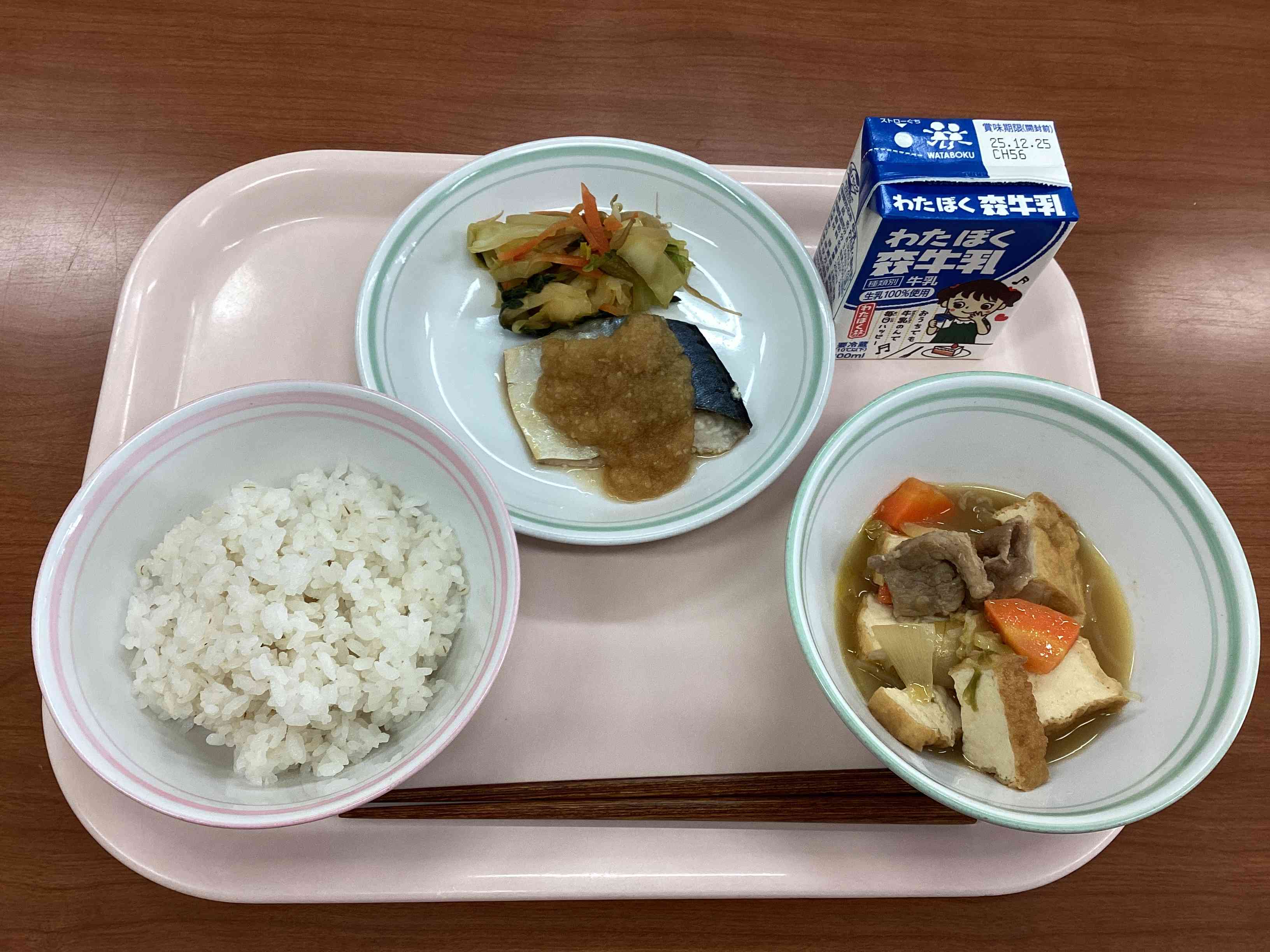 12月17日水曜日給食の写真