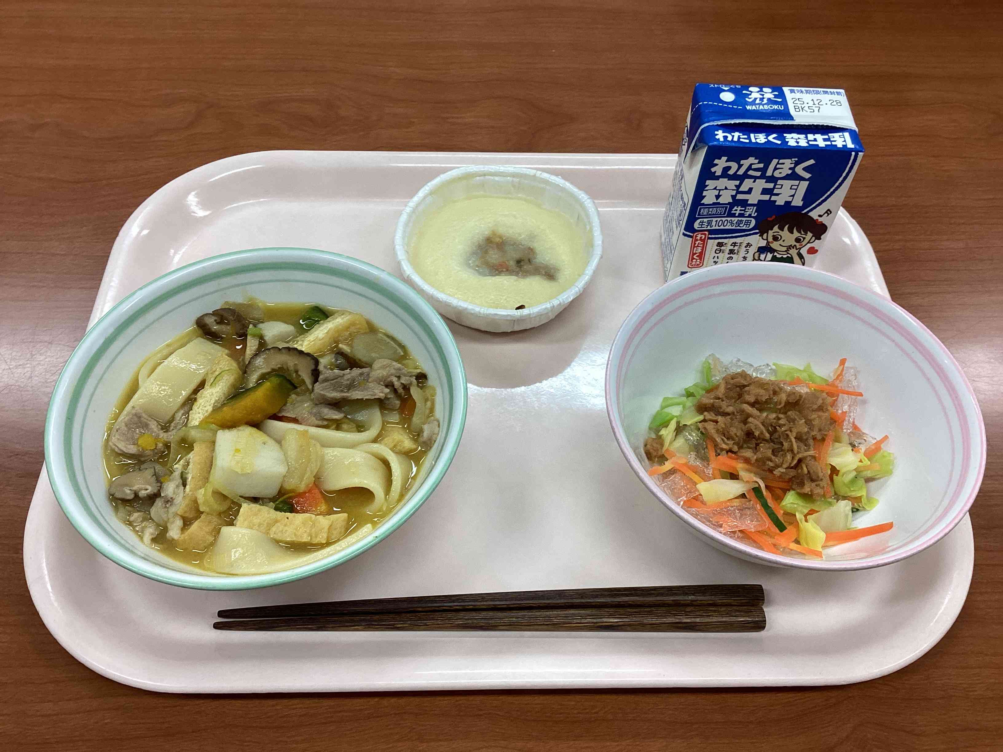 12月22日月曜日給食の写真