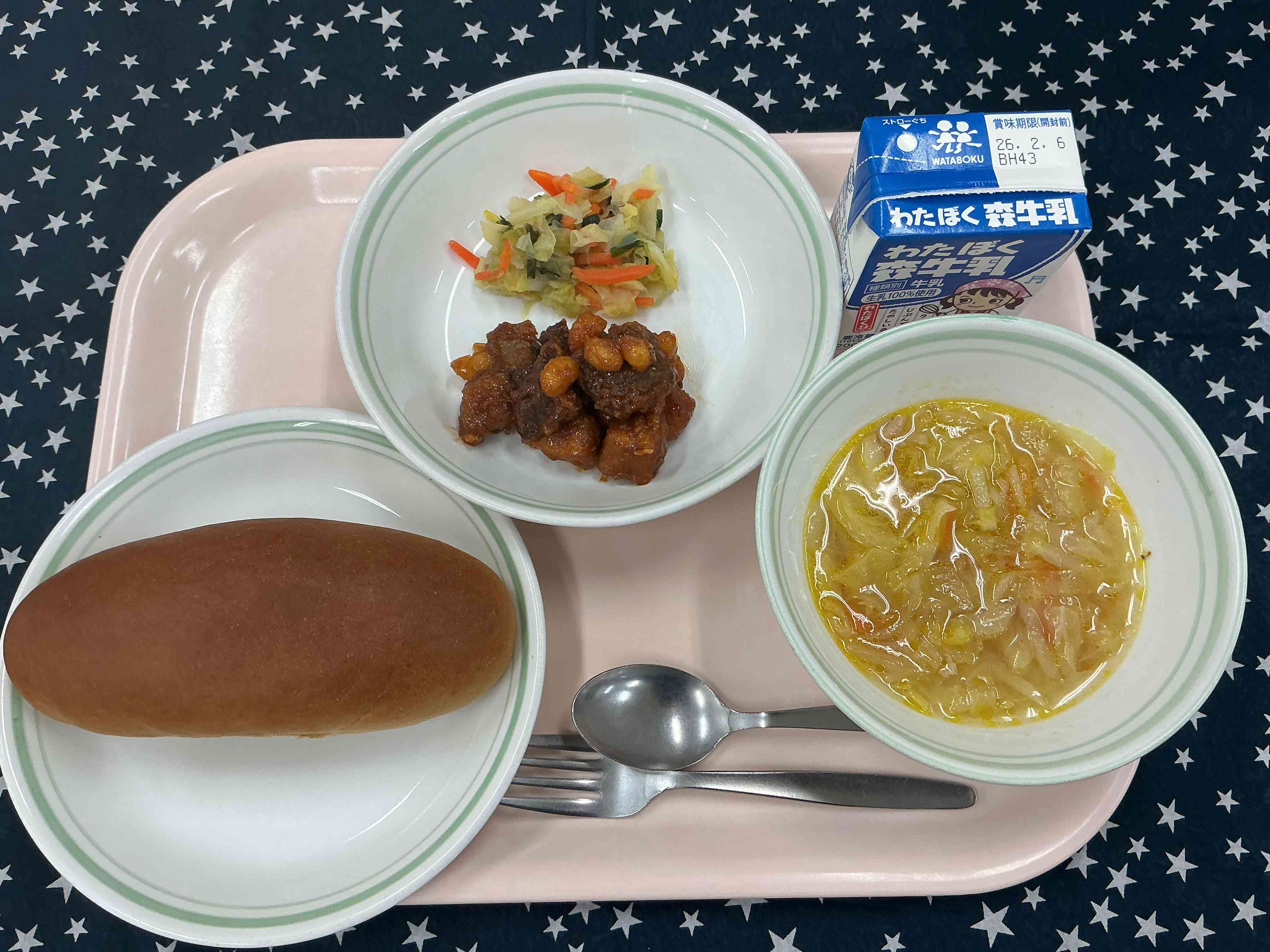 1月28日水曜日給食の写真