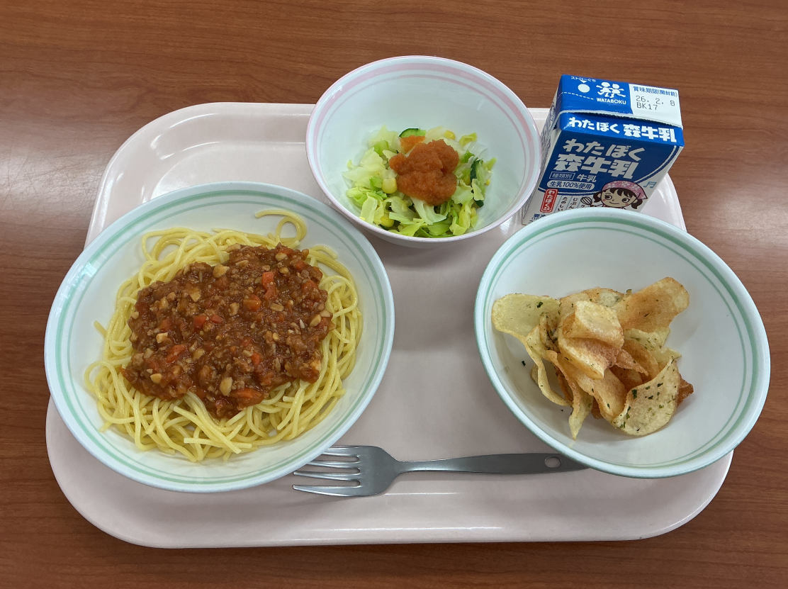 1月30日金曜日給食の写真