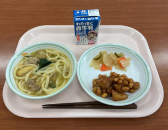 2月2日月曜日給食の写真