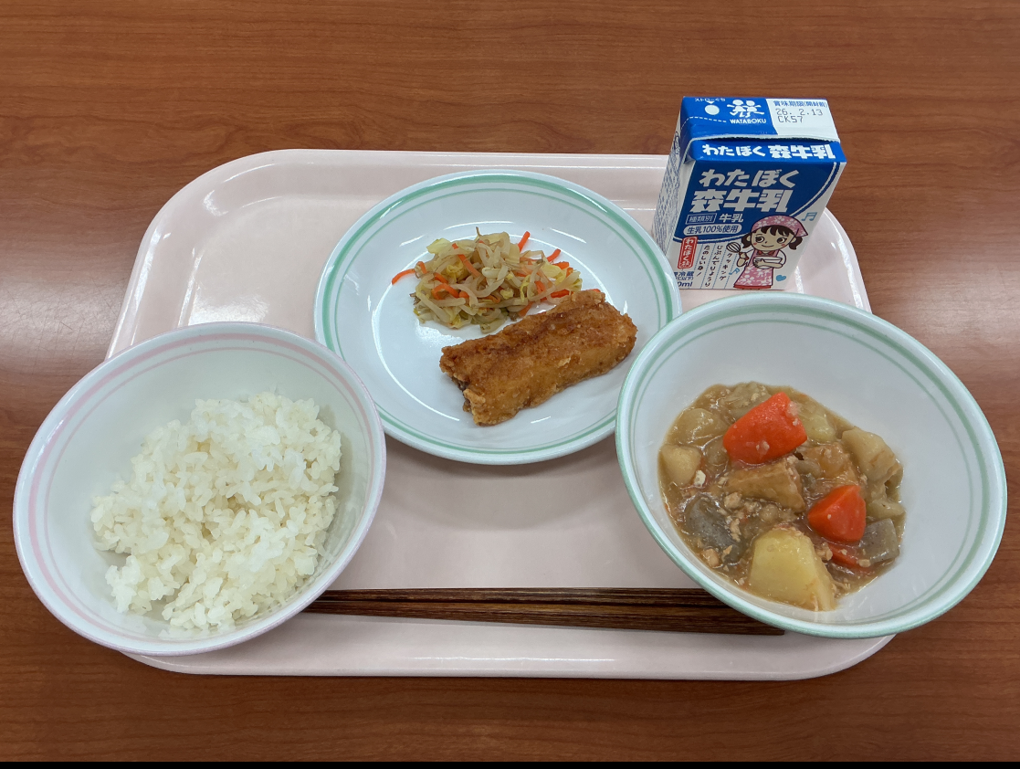 2月5日木曜日給食の写真