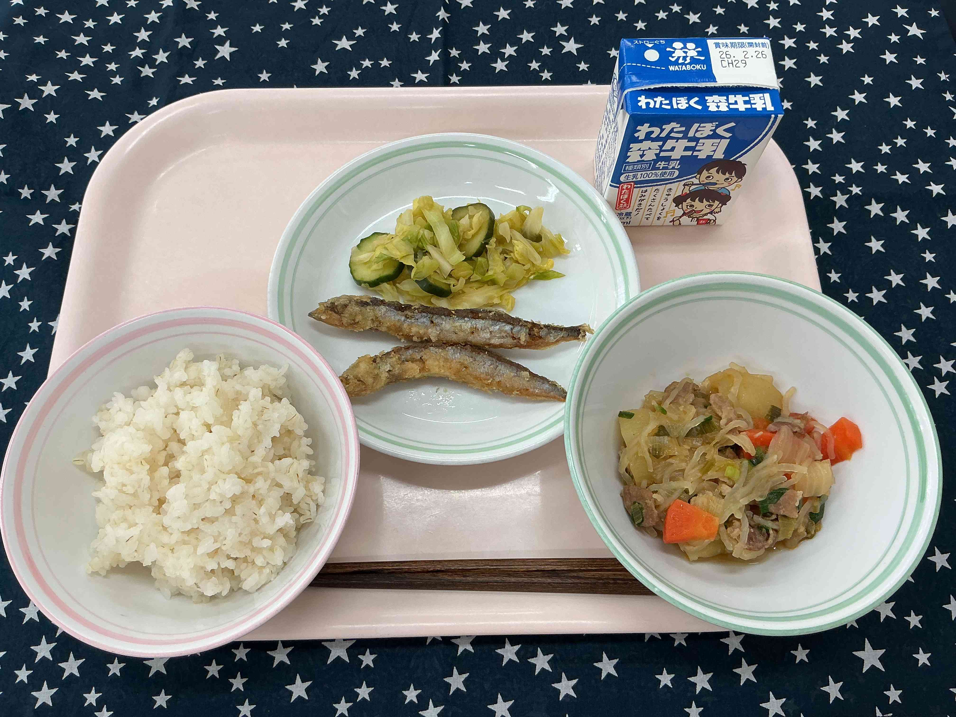 2月18日給食の写真