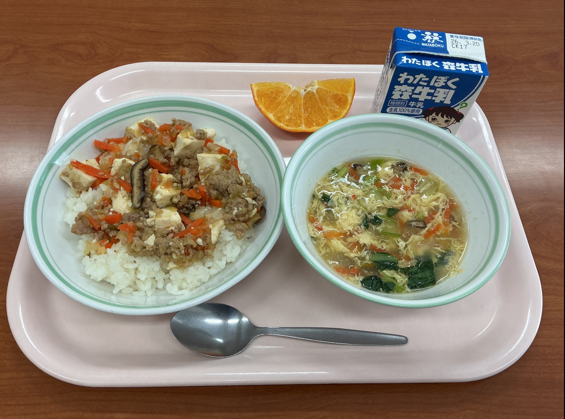 3月12日木曜日給食の写真