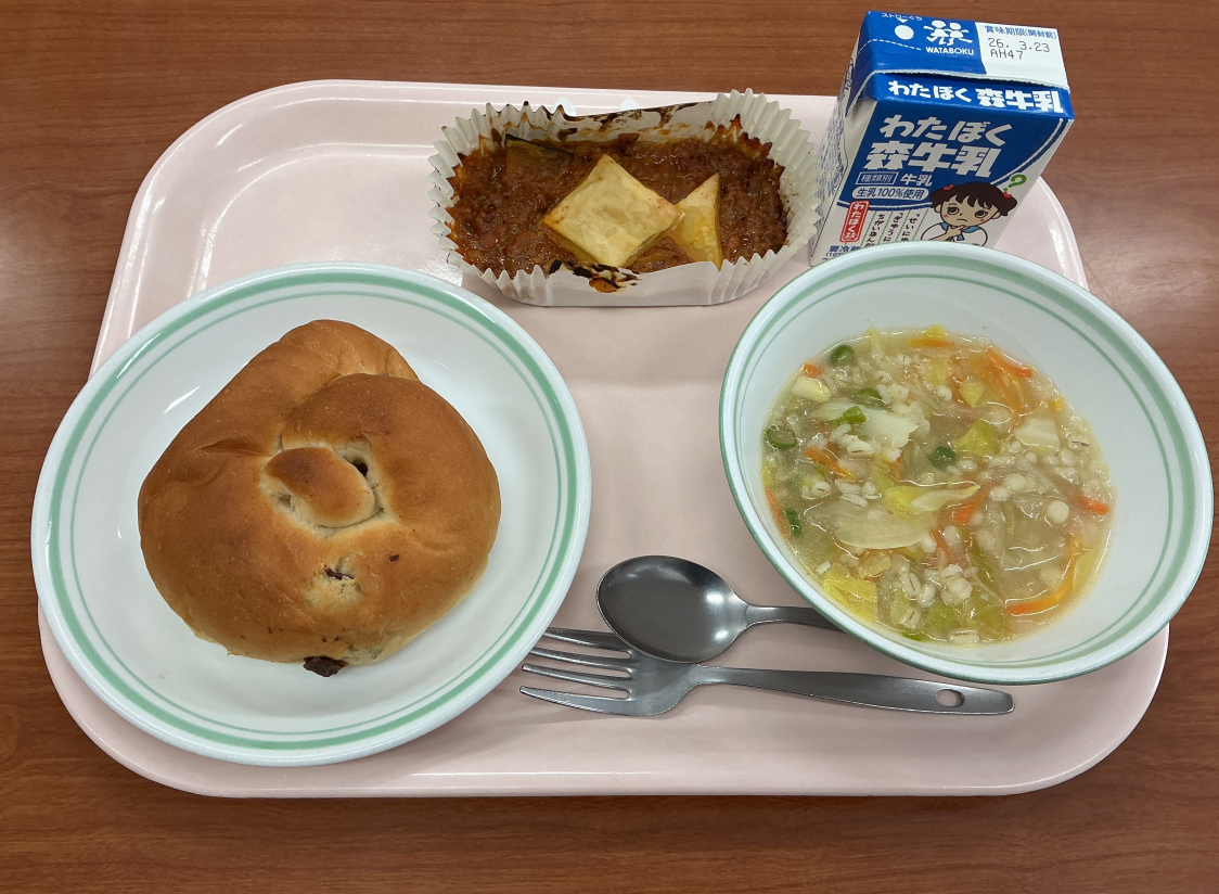 3月17日火曜日給食の写真