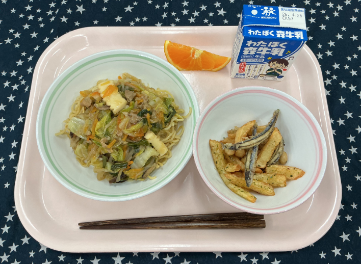 4月20日月曜日給食の写真
