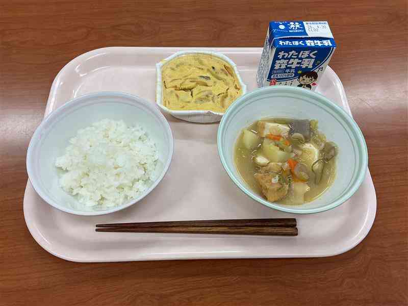 4月22日水曜日給食の写真