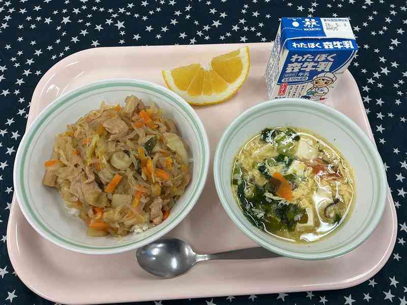 4月28日火曜日給食の写真