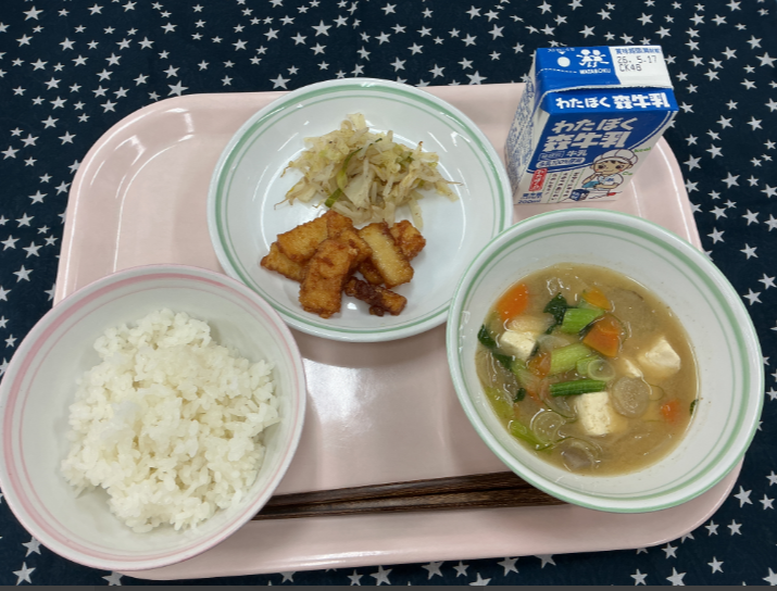 5月11日月曜日給食の写真