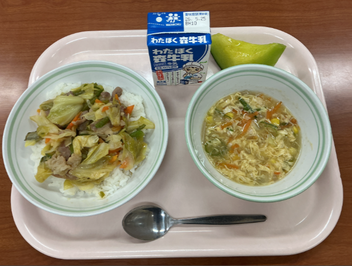5月19日火曜日給食の写真