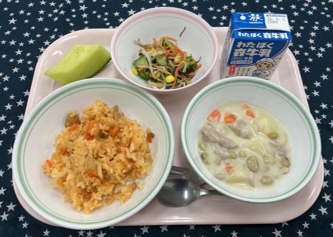 5月28日木曜日給食の写真