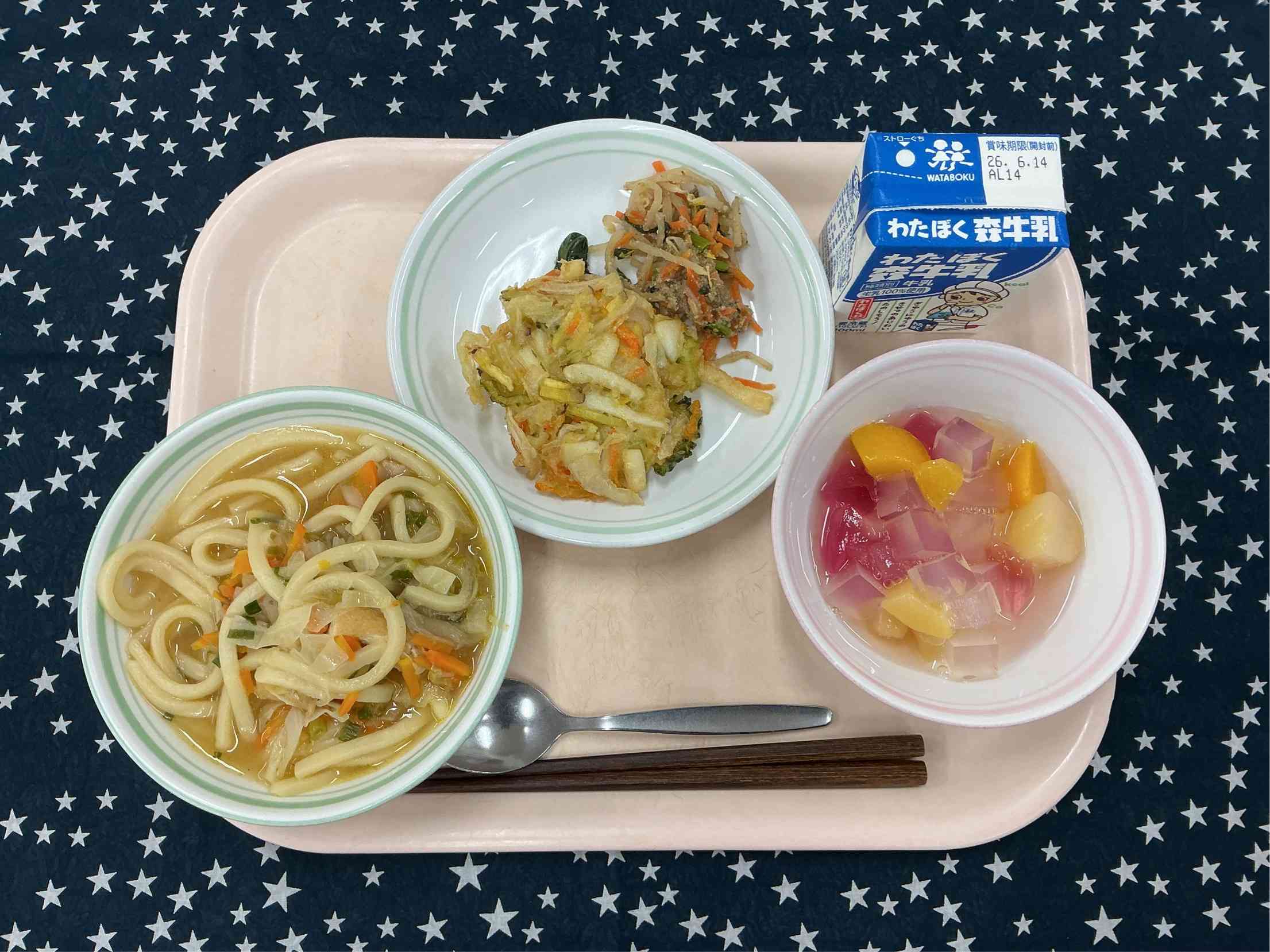 6月8日月曜日給食の写真