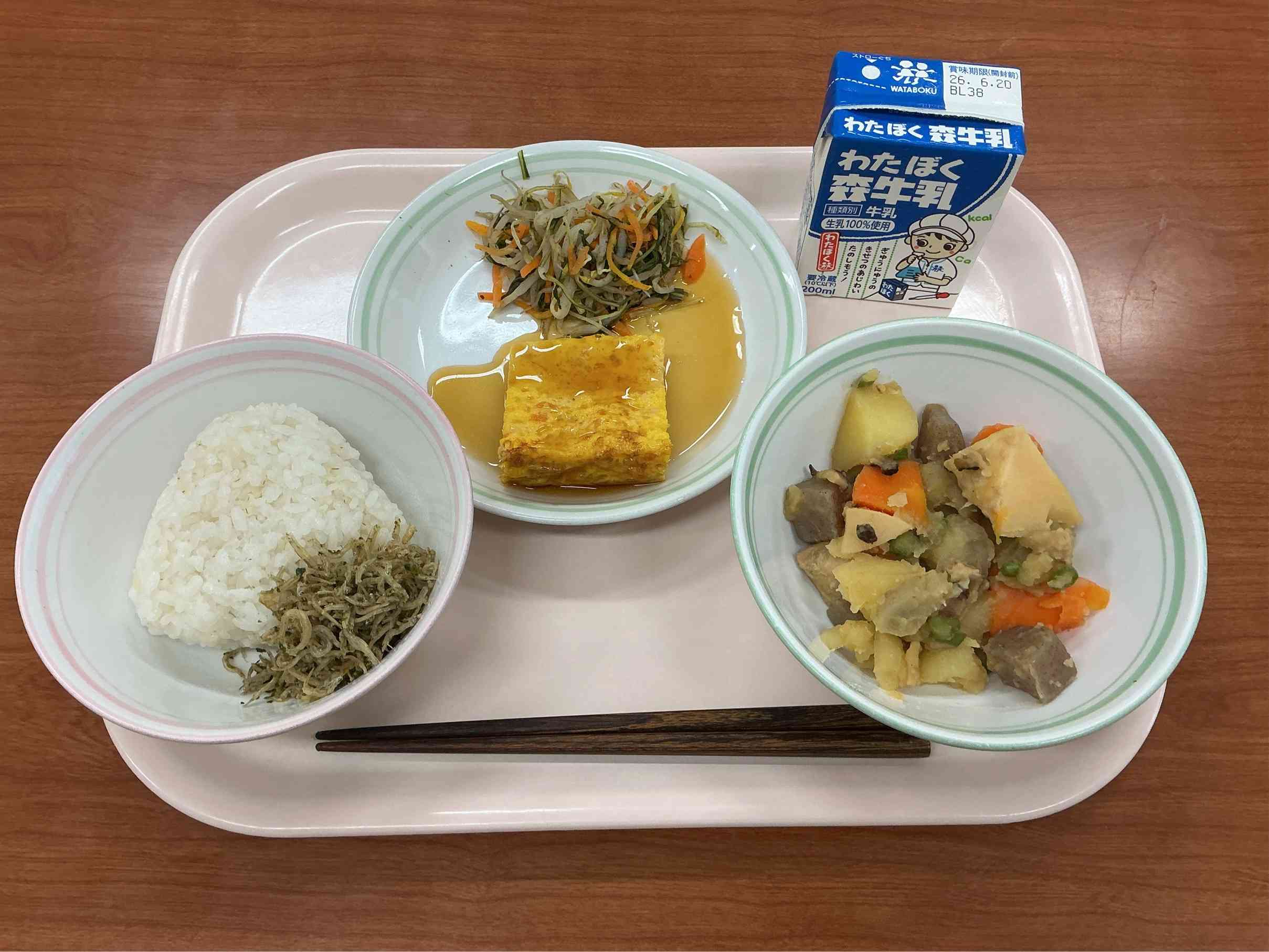 6月12日金曜日給食の写真