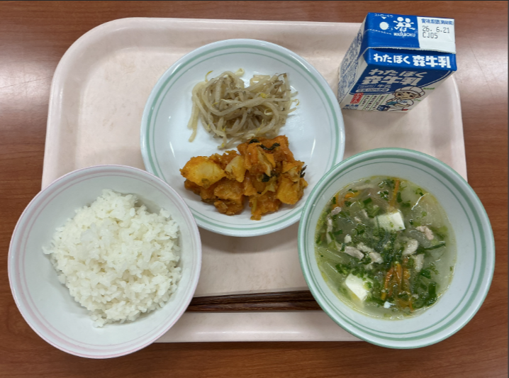 6月15日月曜日給食の写真