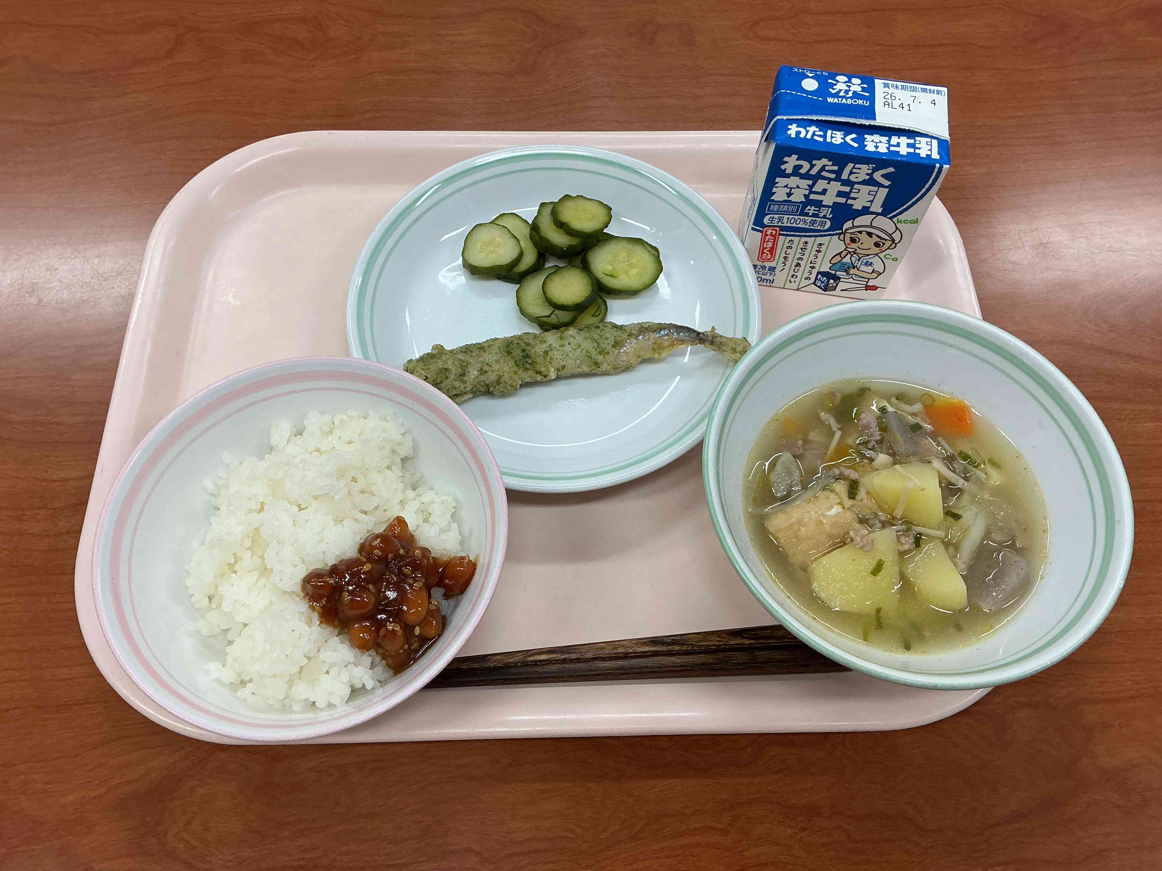 6月26日金曜日給食の写真