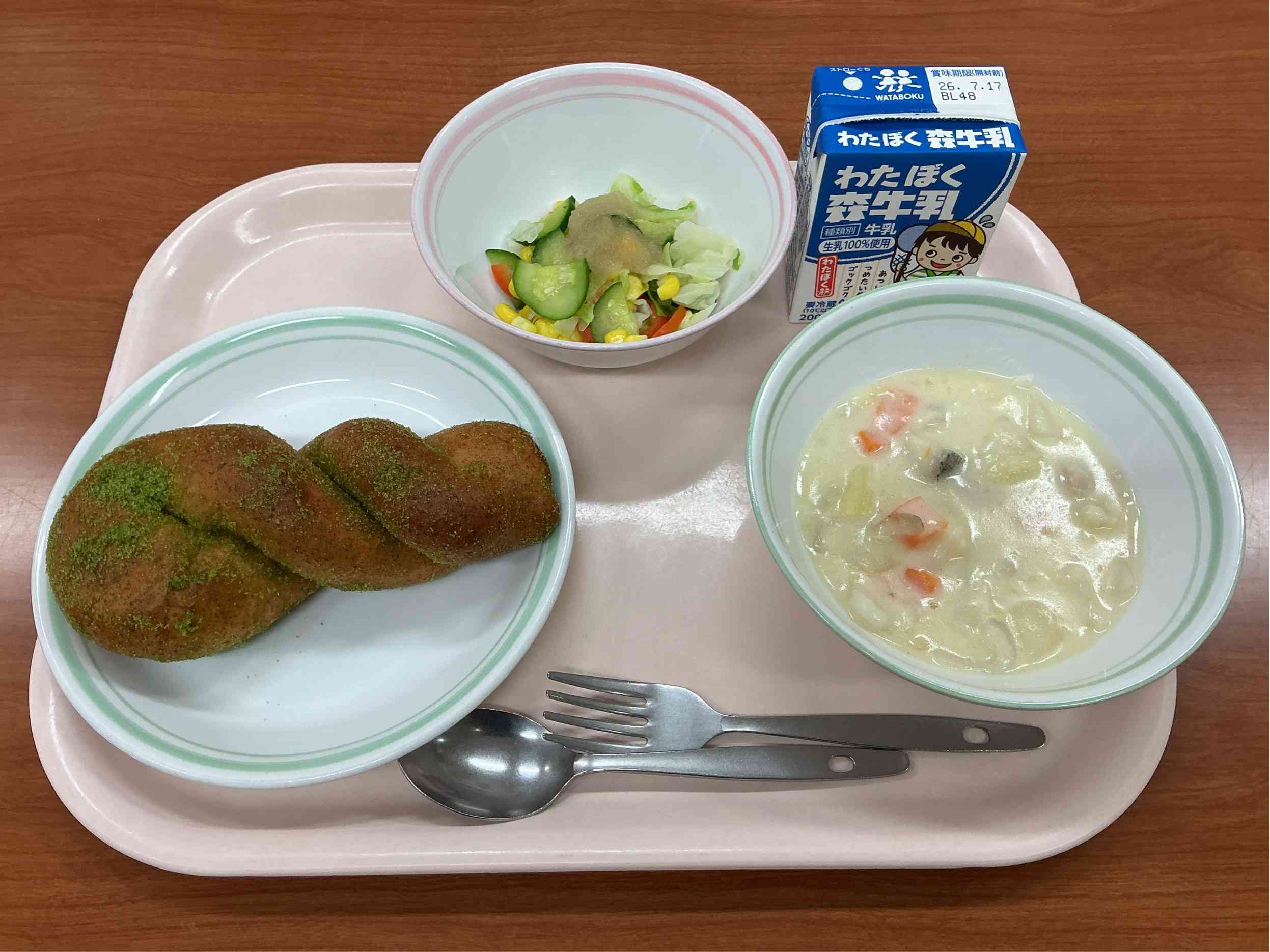 7月9日木曜日給食の写真