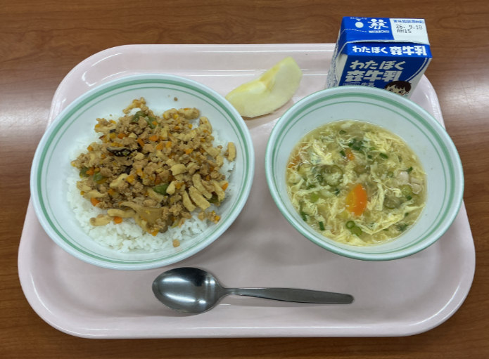 9月10日木曜日給食の写真
