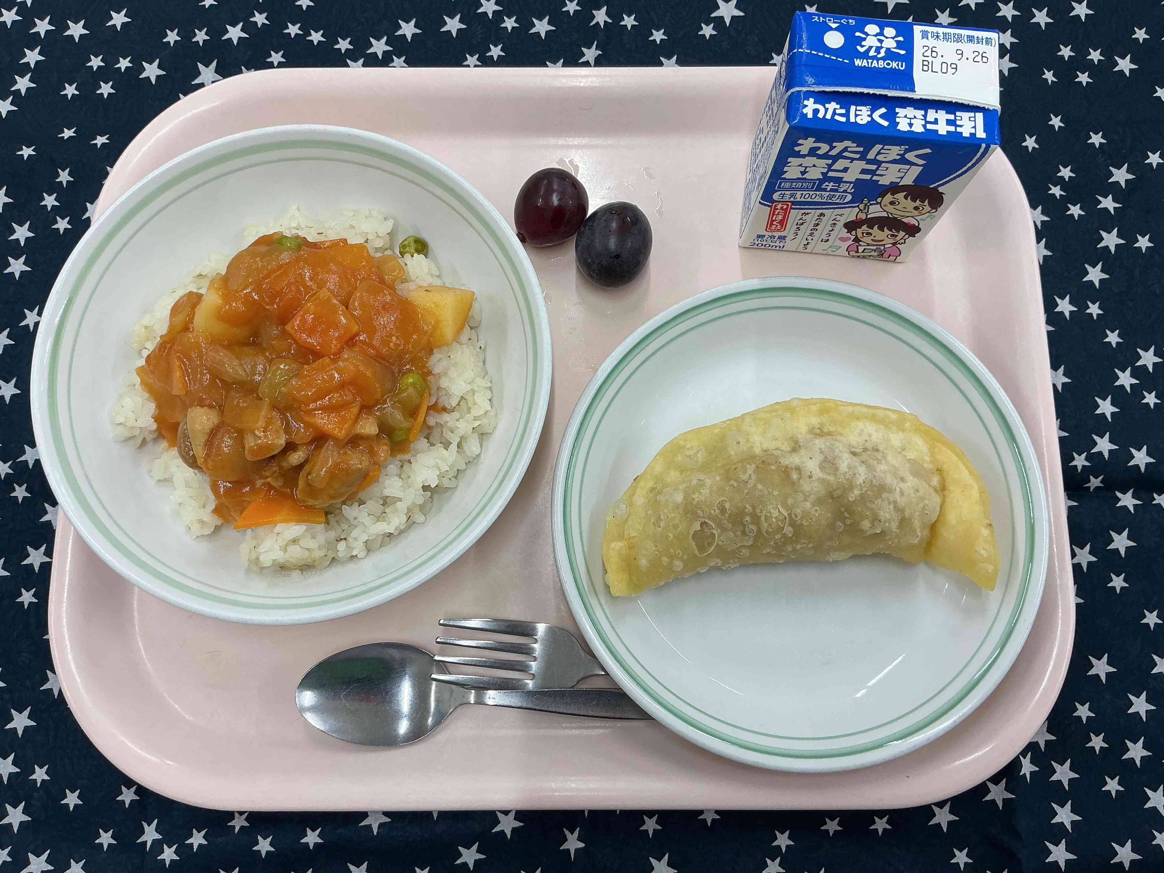 9月18日金曜日給食の写真