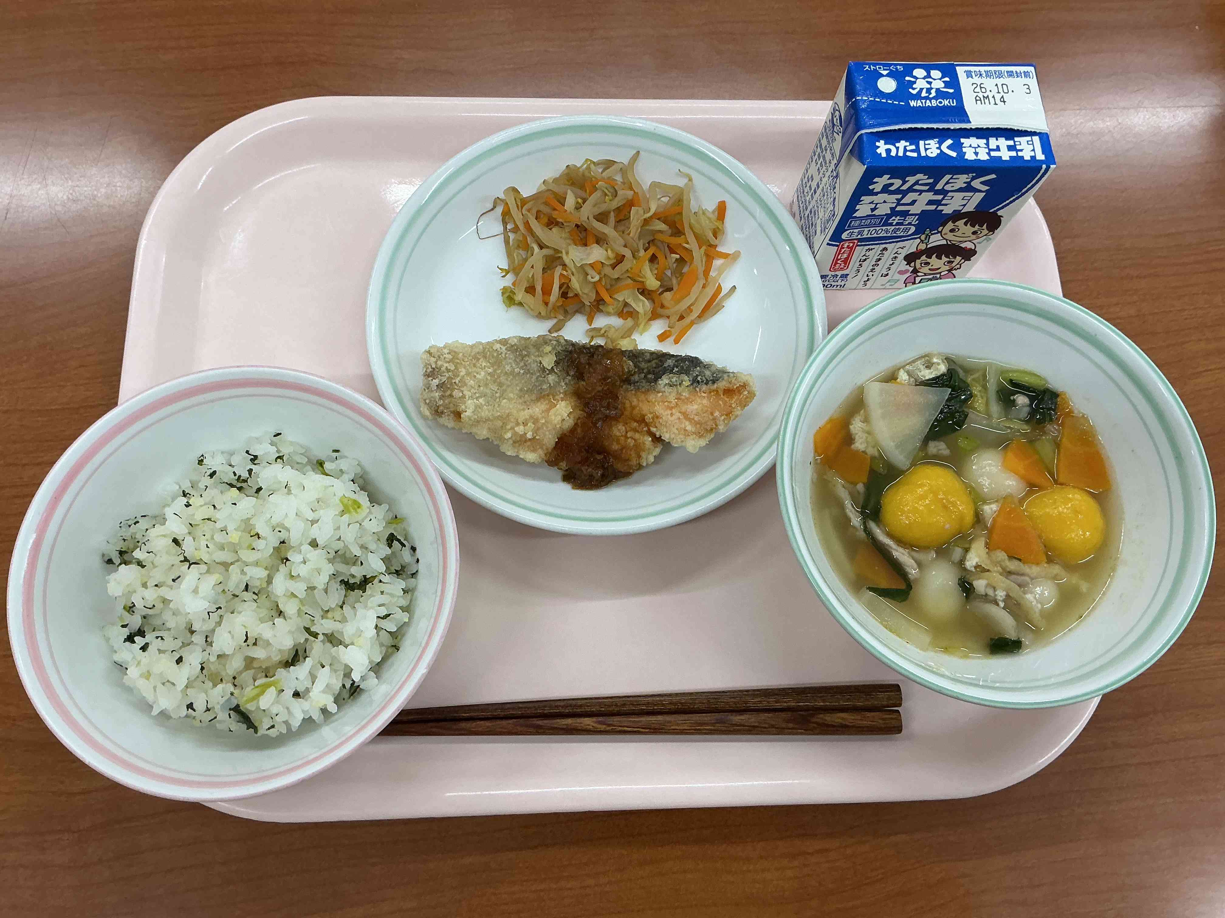 9月25日給食の写真