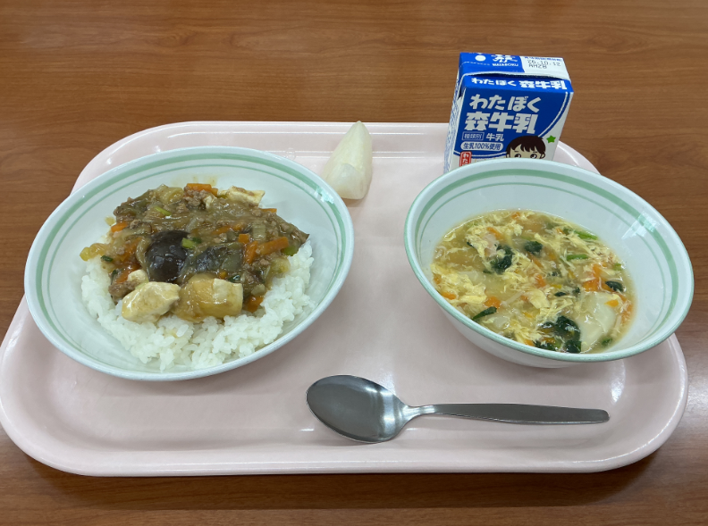 10月6日火曜日給食の写真