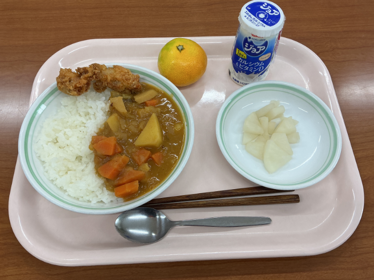 10月16日金曜日給食の写真