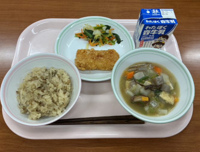 10月26日月曜日給食の写真

