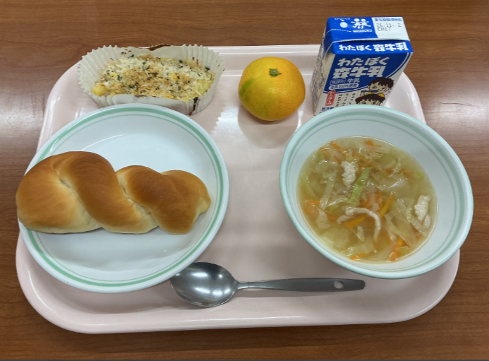 10月27日火曜日給食の写真