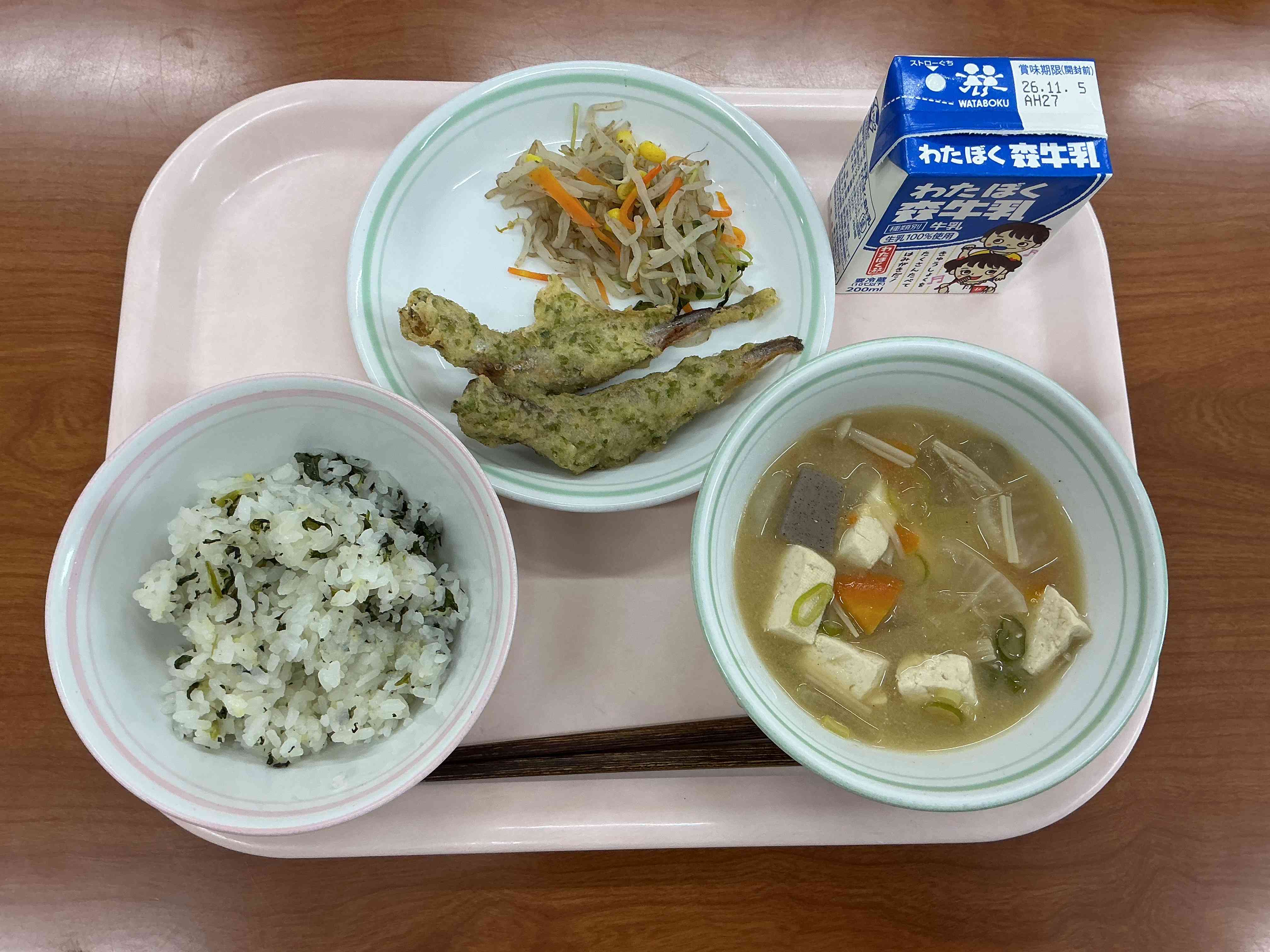 10月28日水曜日給食の写真