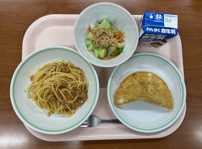 10月30日金曜日給食の写真